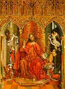 Fernando  Gallego Christ Giving his Blessing oil painting on canvas